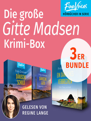 cover image of Die große Gitte Madsen Krimi-Box--Ein Dänisches Verbrechen + Dänische Schuld + Dänische Gier